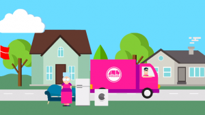 I dag her på bloggen skal vi tale om afhentning af affald med et firma, som er super seje til denne slags service. De kører rundt i en pink lastbil, hvilken er mega sejt.